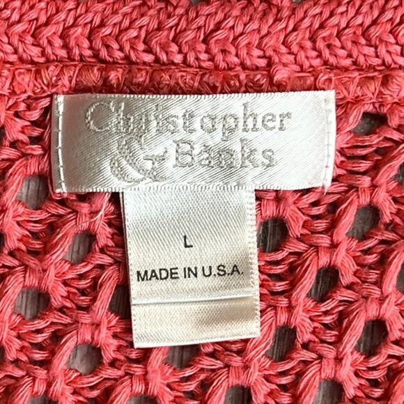 Pink Tie Wrap Cardigan Sweater - Picture 7 of 7